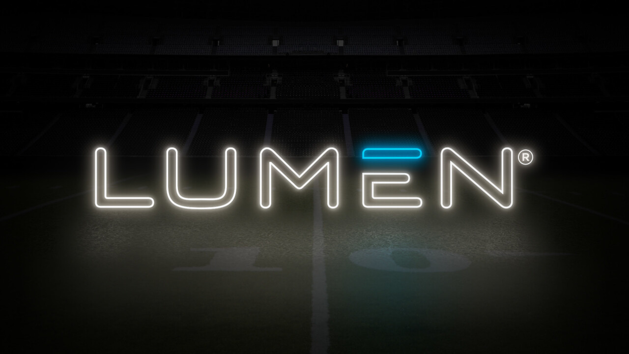 Lumen Technologies Logo with rebranded CenturyLink Field