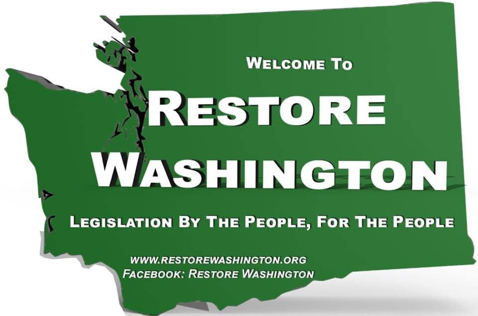 Restore Washington Logo - Petition Legislation